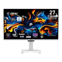 27” MSI PRO MAX 271UPXW12G Monitor, QD-OLED, 3840 x 2160, 120Hz, FreeSync Premium Pro, 0.03ms, HDR400, HDMI 2.1 / DP 1.4
