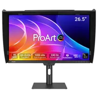 27" ASUS ProArt PA27USD Monitor, QD-OLED, 99% DCI-P3, 3840x2160, 240Hz, 1500000:1, 1000cd/m²