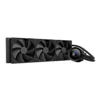 NZXT Kraken Plus AIO CPU Cooler, Black, 360mm AIO Hydro Cooler, 3 x 120mm Fans, 1.54" 30Hz LCD CPU Block, Intel, AMD