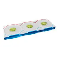 120mm Lian Li Uni Fan TL LCD Flex, Triple Pack, White, 9 Blade, 1900RPM, 66CFM, PFD Bearing, PWM + ARGB