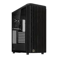 ASUS ProArt PA401 Wood Edition Chassis, Black, Tempered Glass, 2x 160mm/1x 120mm Fans, USB 3.2 Gen 2, mITX/mATX/ATX