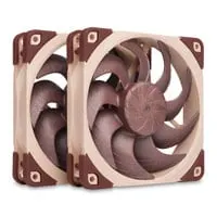 120mm Noctua NF-A12x25 G2 PWM Sx2 PP Fans, 9 Blade, Quiet Airflow Fans, 1800rpm, SSO2 Bearing, Anti-Vibration, 4-pin PWM
