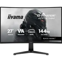 27" iiyama G-Master GC2781HSU-B1 Curved Monitor, VA, 1500R, 1920 x 1080, 144Hz, AMD FreeSync, 1ms, HDMI 2.0 / DP 1.2