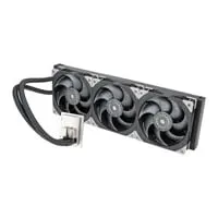 Silverstone XE420 AIO Hydro CPU Cooler, Black, 3x 140mm Fans, Intel / AMD Single-Processor Servers
