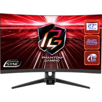 ASRock Phantom Gaming PG27F15RS1A 27" FHD 240Hz 1ms VA Curved Gaming Monitor