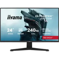 24" iiyama G-Master G2471HS-B1 G-Sync Gaming Monitor, IPS FHD 1920x1080, 240Hz, 0.4ms, 1000:1, 350 cd/m², DP/HDMI