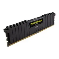 16GB (1x16GB) CORSAIR DDR4 Vengeance LPX Black, PC4-19200 (2400), Non-ECC Unbuffered, CAS 16, XMP 2.0, 1.2V