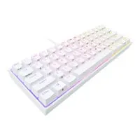 CORSAIR K65 RGB MINI 60% Mechanical Keyboard, White, Cherry MX Red Switches, N-Key Rollover, Anti-Ghosting, USB
