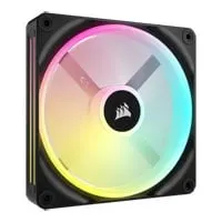 140mm CORSAIR iCUE LINK QX140 RGB, 7 Blade, PWM, ARGB LEDs, Magnetic Dome Bearing, Single Fan Expansion Kit, iCUE Link