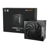 850W be quiet! Power Zone 2, Black, Fully Modular, 80PLUS Platinum, Single Rail, 70.8A +12V, 140mm Fan, ATX 3.1 PSU