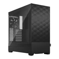 Fractal Pop Air TG, Black, Mid Tower Chassis w/ TG Window, 3x 120mm Fans, USB 3.0, ATX/mATX/mITX