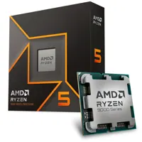AMD Ryzen 5 9600X CPU, 6 Kerne, 5,4 GHz, AM5 (Zen 5) - boxed, ohne Kühler