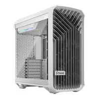 Fractal Design Torrent Compact, Mid Tower w/ Tempered Glass, White, 2x 180mm Fans, USB 3.1 Type-C, E-ATX/ATX/mATX/mITX