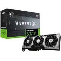 MSI NVIDIA GeForce RTX 5070 Ti Ventus 3X OC 16GB GDDR7 Graphics Card