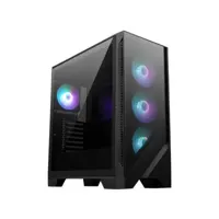 MSI MAG Forge 320R Airflow ATX Gaming PC Case - Black