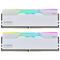 KLEVV CRAS V RGB DDR5-6400 RAM, CL30, XMP 3.0, EXPO - 32 GB Dual-Kit, weiß