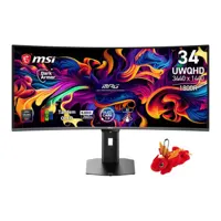 MSI MPG 341CQR QD-OLED X36 34" Curved QD-OLED Ultrawide QHD 360Hz USB-C Gaming Monitor