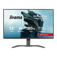 32" iiyama G-Master GB3272QSU-B1 Monitor, Fast IPS, 2560 x 1440, 180Hz, G-SYNC Compatible, 0.5ms, HDMI 2.0 / DP 1.4