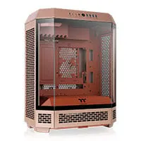 Thermaltake The Tower 600, Sand, Mid Tower Chassis w/ Tempered Glass Window, 2x 140mm Fans, mITX / mATX / ATX