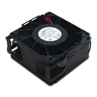 80mm NMB 3115FT-D4W-B86 Turbo Fan, Black, 5 Blade, 2800rpm, 118.6CFM, Dual Ball Bearing, 4-Pin PWM