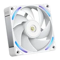 120mm NZXT F120X RGB Single-Frame Fan, White, 3100rpm, 104CFM, 41dB, 8-Pin NZXT Connector
