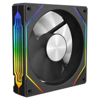 CiT Eclipse 120mm Two-Sided Infinity ARGB Black 4pin PWM PC Cooling Fan - COCITFANECLIPSEB