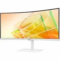 Samsung ViewFinity S6 S34C650TAU 34" Class UW-QHD Curved Screen LCD Monitor - 21:9 - Warm White