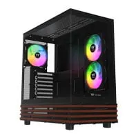 Thermaltake View 270 Plus WS ARGB Mid Tower Chassis, Black, 3 x ARGB Fans, USB-C, E-ATX / ATX / mATX / mITX