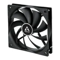 120mm Arctic F12 Fan, Black, 9 Blade, 1350 RPM, 53CFM, Fluid Dynamic Bearing, 3-Pin
