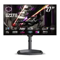 27" Cooler Master GZ2711, OLED, 2560x1440, 240Hz, 0.03ms, FreeSync Premium, HDR10, 1.5M:1, 450cd/m², HDMI/DP/USB/3.5mm