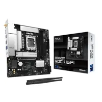 Asrock B860M Rock WiFi Intel B860 LGA 1851 (Socket V1) micro ATX