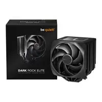 be quiet! Dark Rock Elite Dual Tower CPU Cooler, 7 Heatpipes, 2x 135mm Silent Wings PWM Fans, ARGB LED, Copper, 280W TDP