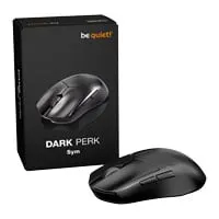 be quiet! Dark Perk Sym, 55g Wireless Optical Mouse, PixArt PAW3950 Sensor, 32,000 DPI, 110 Hour Battery, 2.4GHz, Black