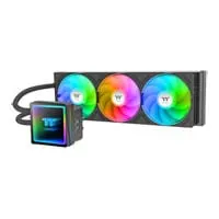 Thermaltake TH360 V3 ARGB AIO Hydro CPU Cooler, Black, 3 x 120mm ARGB Fans, Infinity Mirror Display, Intel / AMD