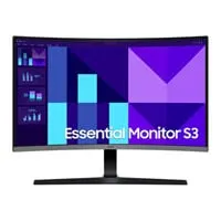 27" Samsung Essential S3 LS27D396GAUXXU Curved Monitor,VA, 1800R, 1920x1080, 4ms, 100Hz, 250 cd/m², 4000:1, HDMI / VGA