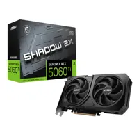MSI GEFORCE RTX 5060 TI 8G SHADOW 2X OC PLUS graphics card NVIDIA 8 GB