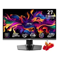 MSI MPG 272URX QD-OLED 27" QD-OLED UHD 4K 240Hz 0.03ms Height Adjustable Gaming Monitor