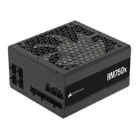 750W CORSAIR RMx Series RM750x, Fully Modular, Cybenetics Gold, PCIe 5.1 Single Rail, 62.5A, 140mm Fan, ATX 3.1 PSU