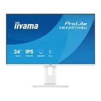 24" iiyama ProLite XB2497HSU-W1 Monitor, IPS, 1920x1080, 1ms, 120Hz, Adaptive Sync, 1500:1, 350cd/m², HDMI 1.4 / DP