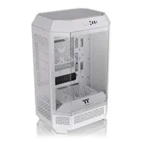 Thermaltake The Tower 300, Snow White, Micro Tower Chassis w/ Tempered Glass Window, 2x 140mm Fans, mATX/mITX