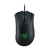 Razer DeathAdder Essential Mouse, Black, Optical Sensor, Mechanical Switches, 6400dpi, 5 Programmable Buttons