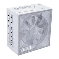 1000W Lian Li SX Platinum, White, Fully Modular, 80 PLUS Platinum, Single Rail, 83.3A, 120mm FDB Fan, ATX 3.1