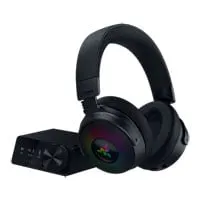 Razer Kraken V4 Pro Wired / Wireless Headset, Black, TriForce 40mm Drivers, Retractable Hyperclear Mic, USB-C, OLED Hub