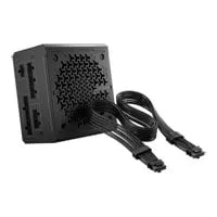 850W CORSAIR RM850e ThermalProtect PSU, Black, Fully Modular, Cybenetics Platinum, Single Rail, 70.8A, ATX 3.1