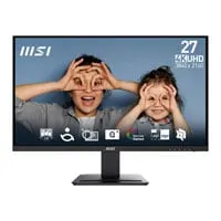 27" MSI PRO MP273U 4K Monitor, IPS, 3840x2160, 4ms, Adaptive Sync Support, 1000:1, 300cd/m², HDMI/DP