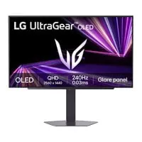 27" LG UltraGear 27GX704A-B Gaming Monitor, Glossy OLED, QHD 240Hz, 0.03ms, G-SYNC Compatible, HDMI / DP