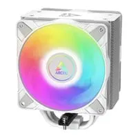 Arctic Freezer 36 A-RGB CPU Cooler, White, 2x120mm P12 ARGB Fans, Aluminium Fins, Copper Heatpipes, LGA1700/1851, AM4/5