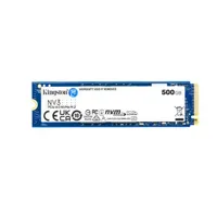 Kingston NV3 PCIe 4.0 NVMe SSD 500GB M.2 2280 - SNV3S/500G - Read 6000MB/s, Write 2200MB/s