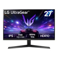 LG UltraGear 27GS60F-B 27" Full HD IPS 180Hz 1ms HDR10 G-SYNC Gaming Monitor