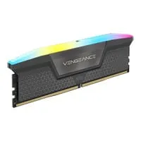 16GB (1x16GB) CORSAIR DDR5 Vengeance RGB Grey, PC5-48000 (6000), Non-ECC Unbuffered, CAS 38, Dual Profile, 1.35V